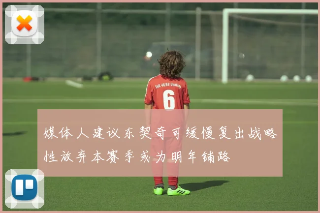 媒体人建议东契奇可缓慢复出战略性放弃本赛季或为明年铺路